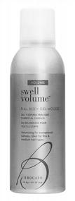 img 1 attached to Get Bouncy And Voluminous Curls With Brocato Swell Volume Gel Mousse - Anti-Frizz Plumping Mousse For Curly Hair - For Men And Women - 5 Oz
