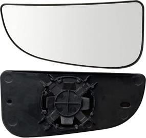 img 4 attached to 🪞 68067731AA Ram Driver Side Lower Mirror Glass | Compatible with 2009-2020 Dodge Ram | Towing Mirror Replacement