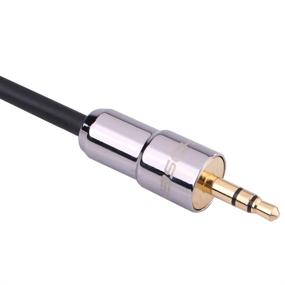 img 2 attached to 🚗 Enhance Your Car Audio Experience with the Qiilu 1.5m AUX Input Adapter Cable for JVC/Alpine KCA-121B CD Player 9855 105 177 9887