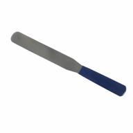 non-stick stainless steel spatula with pvc-grip handle, 5 inches - ideal for scientific labwares logo