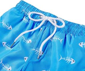 img 2 attached to Trunks Quick Beach Shorts Lining Boys' Clothing via Swim