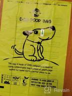 img 1 attached to 120 Count Compostable Dog Poop Bags By Moonygreen - Extra Thick, Leak Proof, Unscented, Vegetable-Based Pet Supplies, Eco-Friendly Doggie Poop Bags With Holder For Scooping Dogs And Cats review by Devon Leach