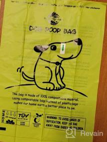 img 7 attached to 120 Count Compostable Dog Poop Bags By Moonygreen - Extra Thick, Leak Proof, Unscented, Vegetable-Based Pet Supplies, Eco-Friendly Doggie Poop Bags With Holder For Scooping Dogs And Cats