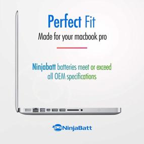 img 2 attached to NinjaBatt'c Усовершенствованная батарея с длительным сроком службы для Apple MacBook Pro 15" [только модели 2011-2012] A1286/A1382 - 10,95V/77,5Wh