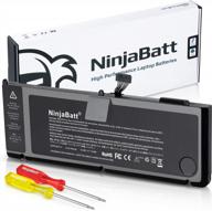 ninjabatt'c усовершенствованная батарея с длительным сроком службы для apple macbook pro 15" [только модели 2011-2012] a1286/a1382 - 10,95v/77,5wh логотип