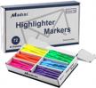 bulk pack of 72 madisi chisel tip highlighters in assorted colors logo