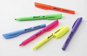 img 2 attached to Bulk Pack Of 72 Madisi Chisel Tip Highlighters In Assorted Colors