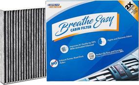 img 4 attached to 🌬️ Spearhead BE-182 Premium Cabin Air Filter with Activated Carbon, Up to 25% Longer Lifespan - Breathe Easy