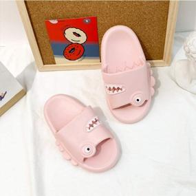 img 2 attached to Kids Anti-Slip Indoor/Outdoor Household Sandals Slippers For Boys And Girls