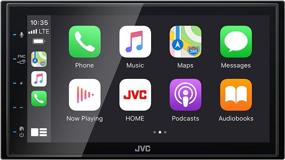 img 4 attached to JVC KW-M560BT: Ultimate In-Car Entertainment System with Apple CarPlay, Android Auto, Bluetooth, Touchscreen, MP3 Player, and More!