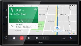 img 2 attached to JVC KW-M560BT: Ultimate In-Car Entertainment System with Apple CarPlay, Android Auto, Bluetooth, Touchscreen, MP3 Player, and More!