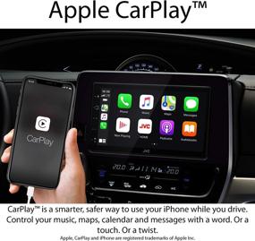 img 3 attached to JVC KW-M560BT: Ultimate In-Car Entertainment System with Apple CarPlay, Android Auto, Bluetooth, Touchscreen, MP3 Player, and More!