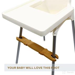 img 2 attached to 🪑 Ikea Antilop High Chair Foot Rest - Enhance Your Child's Comfort and Safety with this Compatible High Chair Accessory!