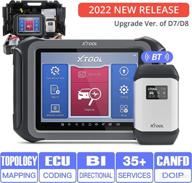 🔧 xtool d9 automotive diagnostic scan tool 2022: topology, bi-directional controls, ecu coding, key programming & more! логотип