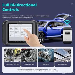 img 1 attached to 🔧 XTOOL D9 Automotive Diagnostic Scan Tool 2022: Topology, Bi-Directional Controls, ECU Coding, Key Programming & More!