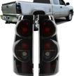 upgrade your chevy silverado/gmc sierra with hecasa smoke lens taillight pair: fits 1999-2006 models logo