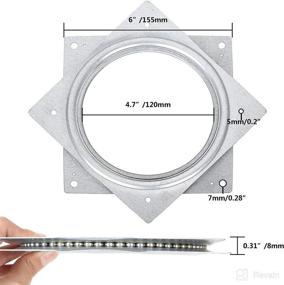 img 3 attached to Susans Square Turntable Bearings Capacity