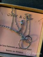 img 1 attached to Silver Necklace Gift Set for Aunt and Niece - Augonfever Aunt Niece Gifts review by Greg Bloom