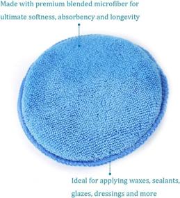 img 1 attached to Microfiber Applicator AutoCare Ultra Soft Diameter