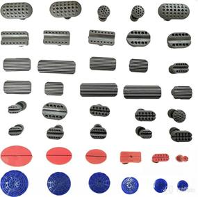 img 4 attached to 🔧 WEMINC Glue Tabs: Efficient Paintless Dent Repair & Dent Pulling Solution - 42Pcs/Set