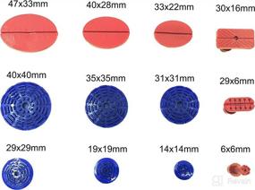 img 1 attached to 🔧 WEMINC Glue Tabs: Efficient Paintless Dent Repair & Dent Pulling Solution - 42Pcs/Set