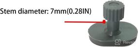 img 3 attached to 🔧 WEMINC Glue Tabs: Efficient Paintless Dent Repair & Dent Pulling Solution - 42Pcs/Set