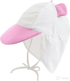 img 4 attached to 🦈 Cuddle Club Baby Sunhat: Protect Your Kids from the Sun with the SunhatSharkS at our Kids' Home Store