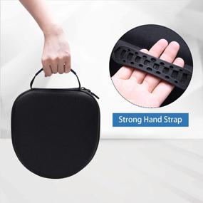 img 1 attached to XANAD Hard Case For Anker Soundcore Life Q20 / Q45 / Q30 / Q35 Hybrid Active Noise Cancelling Headphones - Carrying Organizer Storage Bag