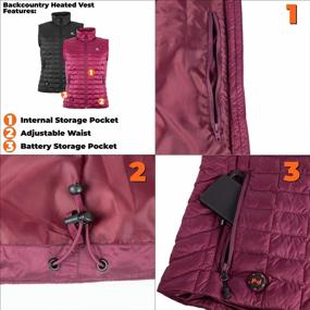 img 2 attached to Women'S Electric Heated Vest With Battery By Fieldsheer Backcountry