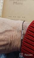 картинка 1 прикреплена к отзыву Дайте вдохновение с браслетом на морзе КГБНКИЭ – из стерлингового серебра на шелковой веревке – идеальный подарок для нее. от Yadira Santiago