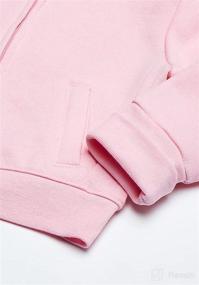 img 1 attached to 🧥 Hanes Ultimate Baby Zippin Fleece Jacket: Cozy and Convenient Baby Outerwear