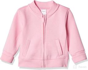 img 4 attached to 🧥 Hanes Ultimate Baby Zippin Fleece Jacket: Cozy and Convenient Baby Outerwear