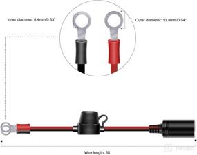 img 3 attached to Nilight Cigarette Terminal Accessory Inflator