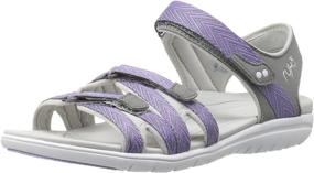 img 4 attached to Ryka Womens Savannah Sandal Rose Women's Shoes : Athletic