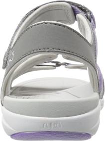 img 2 attached to Ryka Womens Savannah Sandal Rose Women's Shoes : Athletic