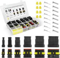 🔌 cnaodun 724pcs waterproof automotive electrical connectors - complete kit with male and female plugs - 1/2/3/4/5/6 pin terminals for automotive wiring логотип