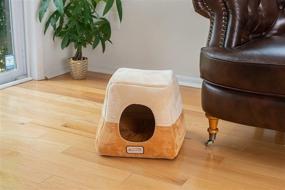 img 2 attached to 😺 Cozy Comfort for Your Feline Friend: Armarkat 16-Inch by 16-Inch Cat Bed