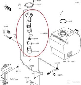 img 1 attached to Assembly 2014 2020 Kawasaki 49040 0733 49040 0716