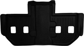 img 4 attached to 🏔️ Husky Liners Weatherbeater Series 3rd Seat Floor Liner - Black | 19261 | Chevrolet Suburban/GMC Yukon XL 1500 w/ 2nd Row Bucket Seats | 2011-2014 Model | High-Quality Protection | 1 Piece