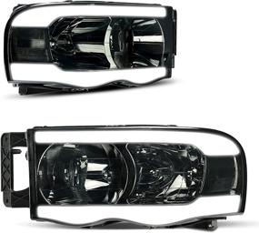 img 4 attached to 🚗 AUTOSAVER88 LED Tube Headlights Assembly - Dodge Ram 1500/2500/3500 Headlamp Replacement