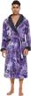stay cozy and comfortable in ccko men's hooded robe - warm and soft plush bathrobe with pockets for all sizes m-4xl logo