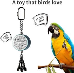 img 3 attached to 🐦 Interactive Voice Coach &amp; Colorful Bird Toy - Talking Bell for Kids (Patent Pending)