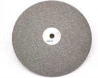 высокоточный алмазный диск для полировки стекла и ювелирных изделий - 8-дюймовый шлифовальный круг 60 с металлической основой и покрытием высокой плотности логотип