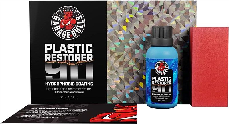 🚗 GARAGEBULLS Plastic Restorer & Hydrophobic Trim Coating…