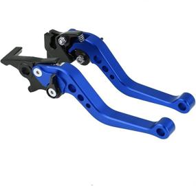 img 3 attached to 🏍️ Blue Motorcycle Clutch Lever, 7/8" Brake and Clutch Levers for Motorcycle Motorbikes, Pit Bikes, and Motos