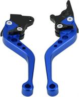 🏍️ blue motorcycle clutch lever, 7/8" brake and clutch levers for motorcycle motorbikes, pit bikes, and motos логотип