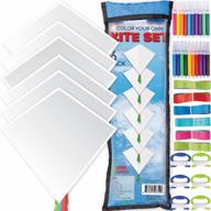 проявите творческий подход с комплектом hapinest diy kite kit: веселое занятие на свежем воздухе для детей! логотип