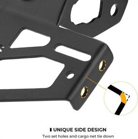 img 1 attached to 🏍️ KEMIMOTO 2022 Z125 PRO Fender Eliminator Kit: License Plate Holder for 2017-2022 Models