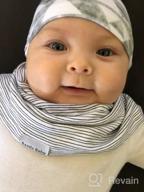 img 1 attached to Bazzle Baby BandoBib: Stylish and Adjustable Girls' Accessory with Double Layers review by Dylan Hohd