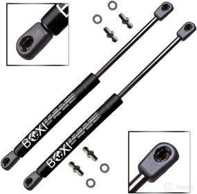 img 2 attached to 📦 BOXI Set of 2 Rear Trunk Lift Support Strut Shocks Compatible with Honda Civic del Sol 1993-1997 Coupe SG326006